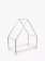 Pewter House Log Holder 1