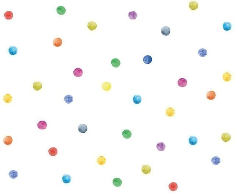 60 PCS Colourful Dots Wall Stickers 1