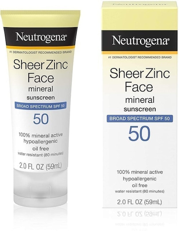 Sheer Zinc Sunscreen for Face 1