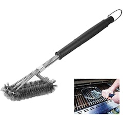 Triangle Metal BBQ Grill Cleaning Brush