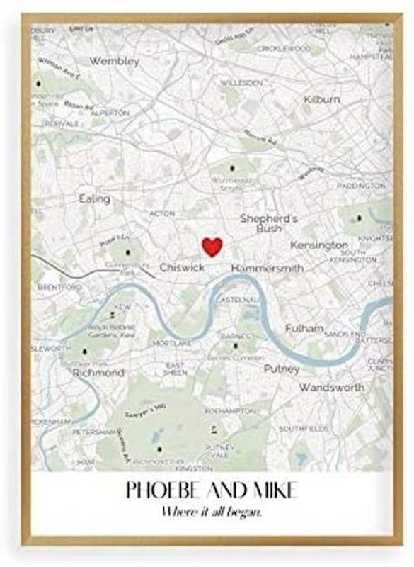 Personalised Special Place Map Print 1