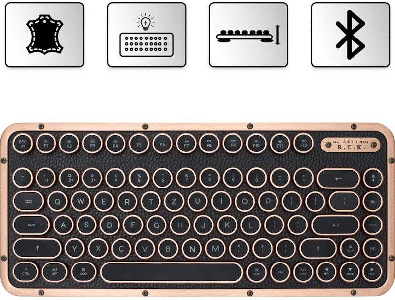 Compact Retro Artisan Keyboard 1