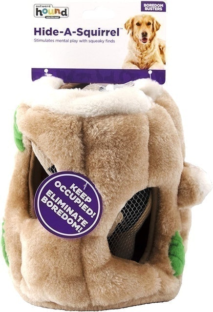 Hide A Squirrel Plush Dog Toy Puzzle 2