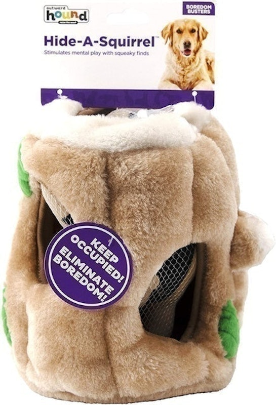 Hide A Squirrel Plush Dog Toy Puzzle 2