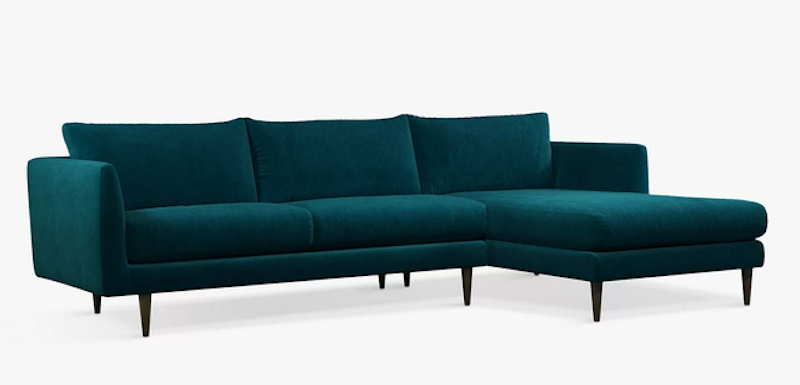 Swoon Latimer Large 3 Seater Chaise End Sofa 1