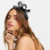 ASOS DESIGN Simple Fascinator Headband in Black 1