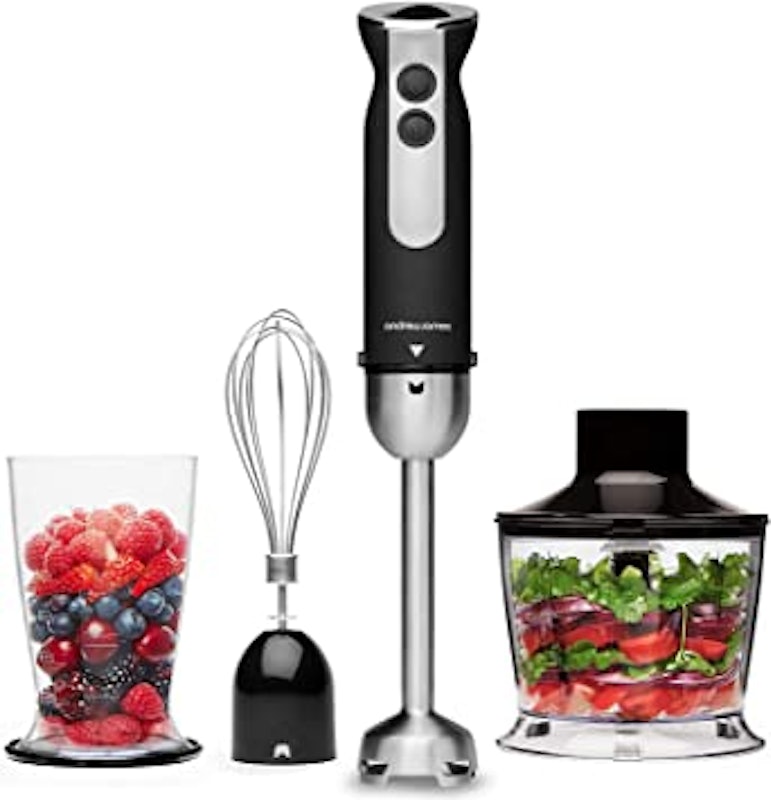 Hand Blender 3 in 1 Set Electric with Whisk & Chopper 1