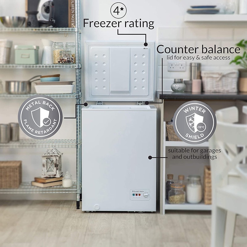 White Chest Freezer 2