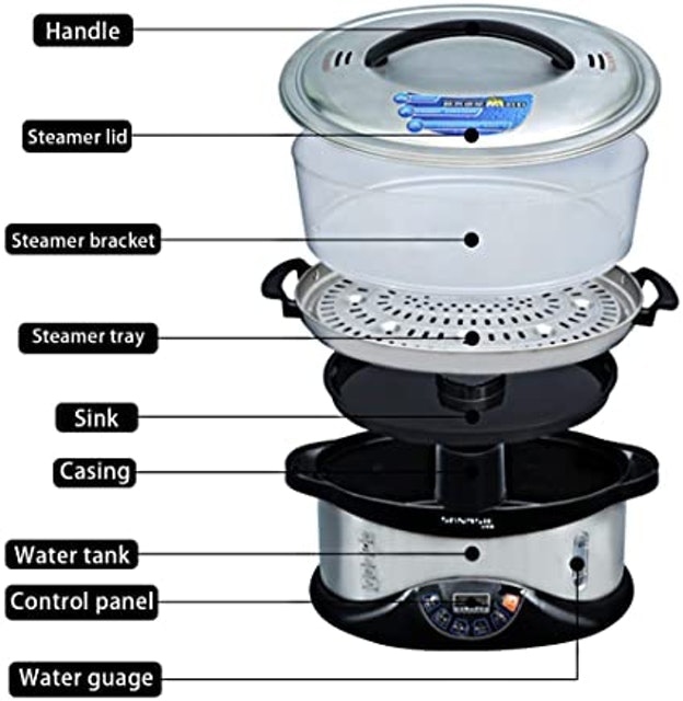 3-Tier Food Steamer 2