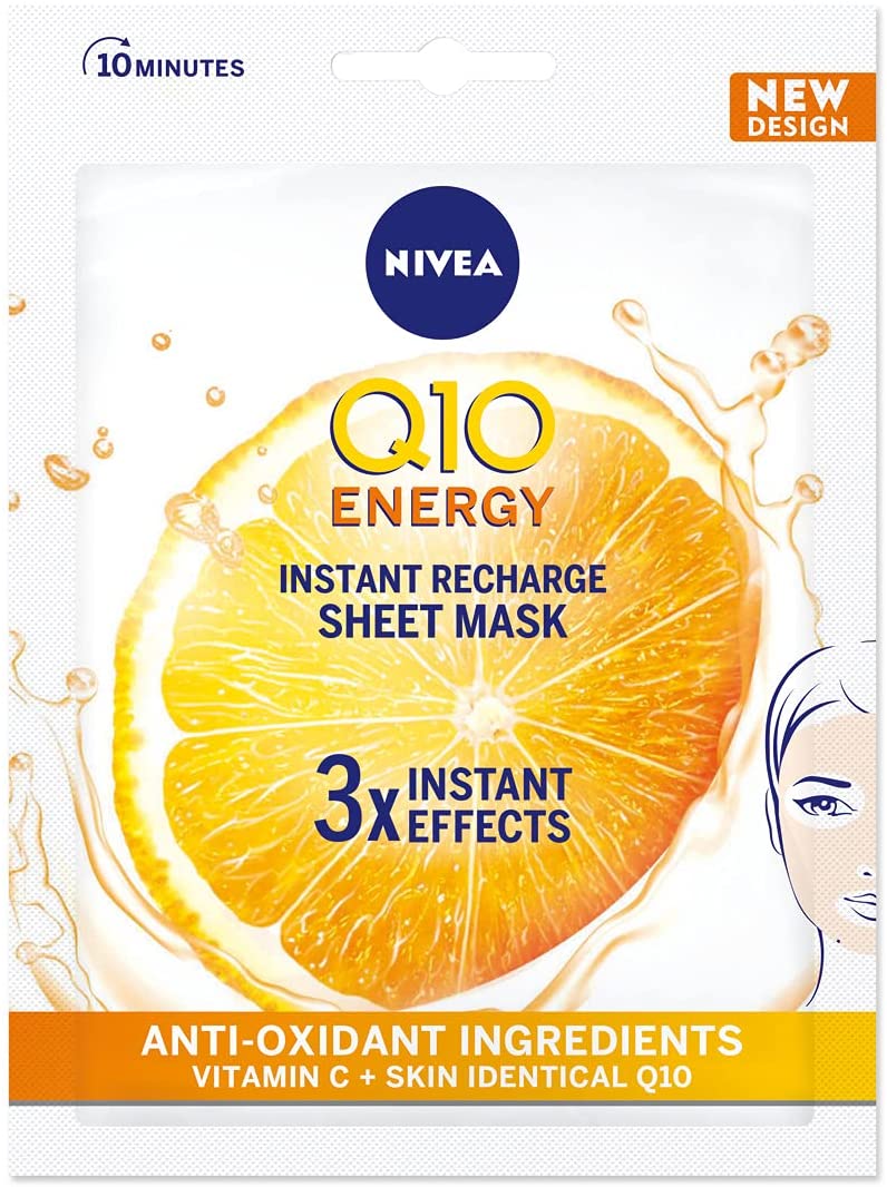Q10 Plus Vitamin C Face Sheet Mask 1