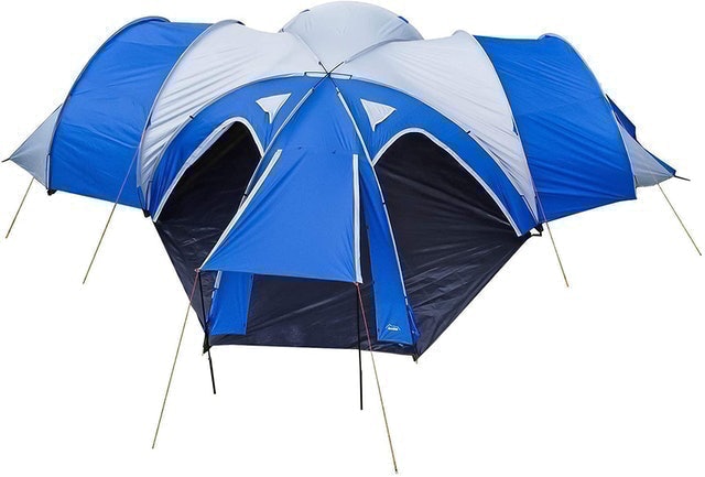 3 Bedroom + 1 Living Room, 6-8 Man Family Camping Tent 1