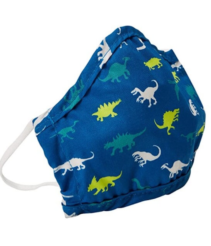 Little Blue House By Hatley Unisex Kid's Children's Double Layer Face Mask with Ear Elastic Fashion Scarf 1