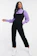 Asos Design Square Neck Fitted Jumpsuit in Washed Black 1