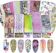 EBANKU Nail Foil Transfer Stickers 1