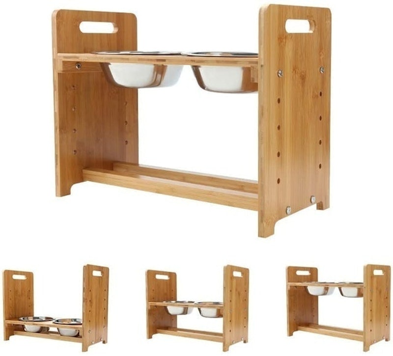 Adjustable Raised Pet Stand 1
