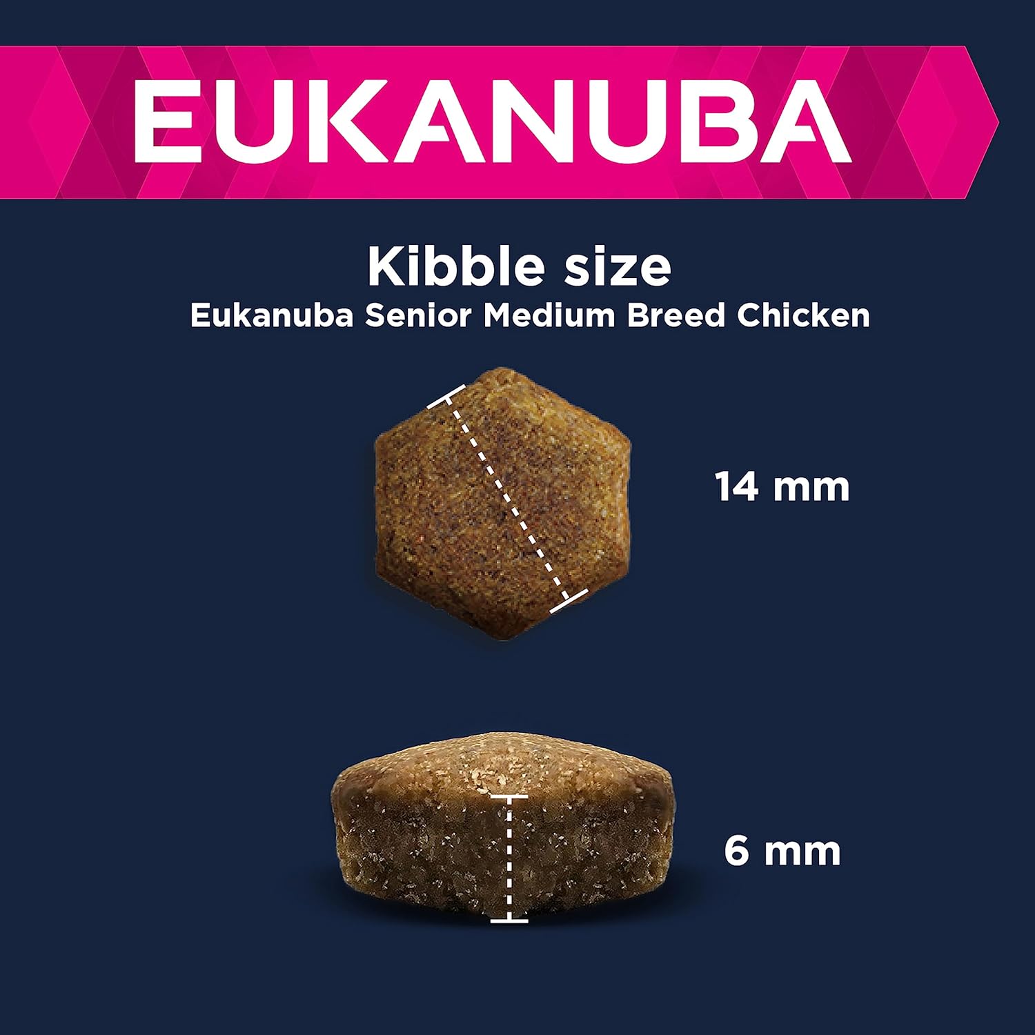 Eukanuba Complete Dry Dog Food for Senior Medium Breeds with Fresh Chicken 4