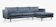 Swoon Latimer Large 3 Seater Chaise End Leather Sofa 1