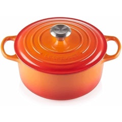 Signature Cast Iron Round Casserole