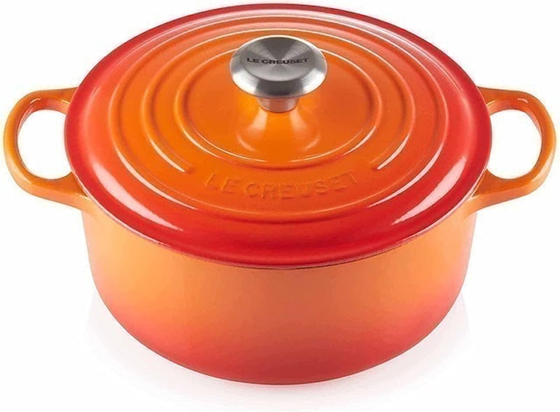 Signature Cast Iron Round Casserole 1