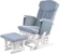 KUB Chatsworth Nursing Glider and Footstool 1