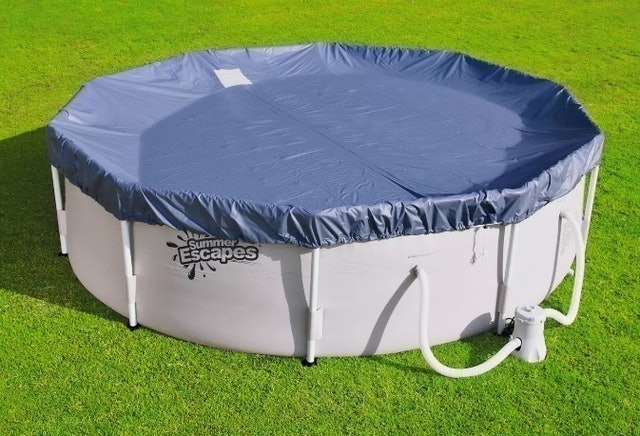 Summer Waves 10ft Round Frame Family Pool 2