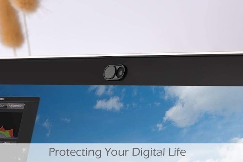 Webcam Cover Slides in White and Black 3