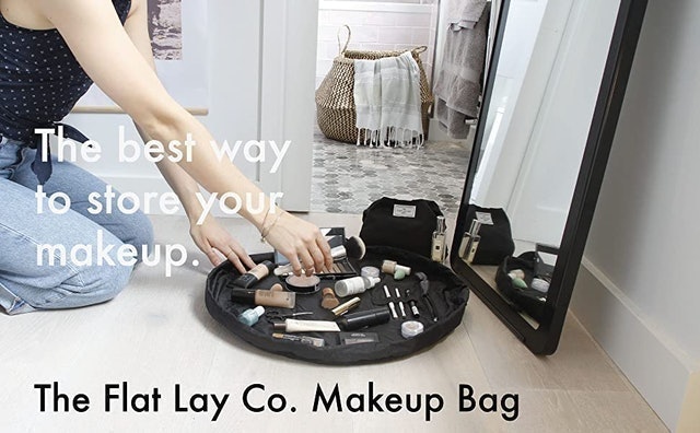 Flat Travel Cosmetic Toiletry Case 3
