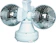 Rotating 10. Rotating Multicolour Twin Disco Mirror Balls 1