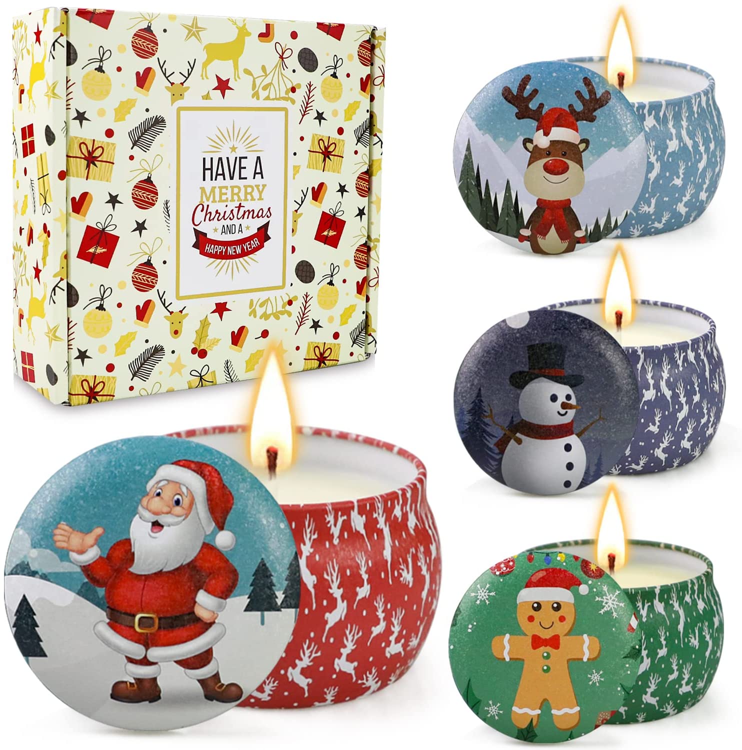 Christmas Scented Candles  1