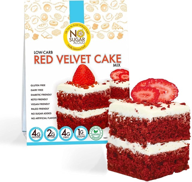 Red Velvet Low Carb Cake Mix 1