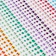 Nuoshen Store Colourful Rhinestone Stickers 1