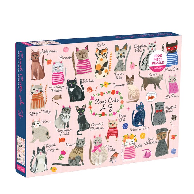 Cool Cats A-Z Jigsaw Puzzle 2