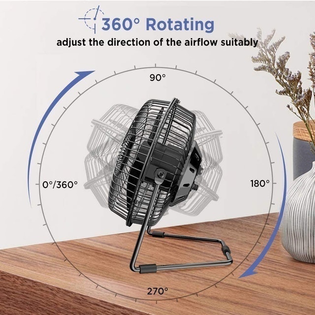 USB Desk Fan 3