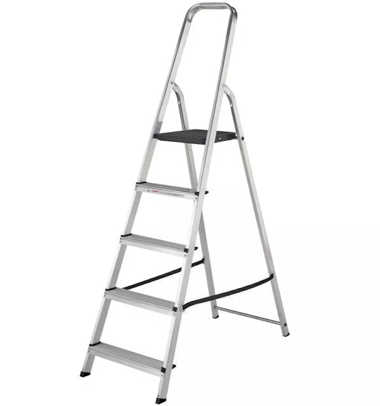 5 Tread High Handrail Step Ladder 1