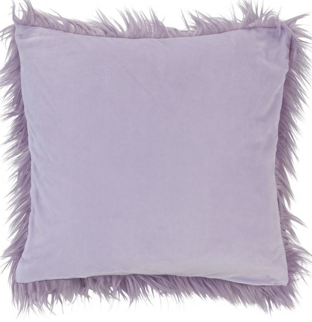 Mongolian Faux Fur Cushion 2