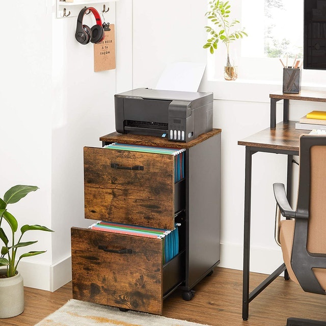 Mobile File Cabinet With Lock 2