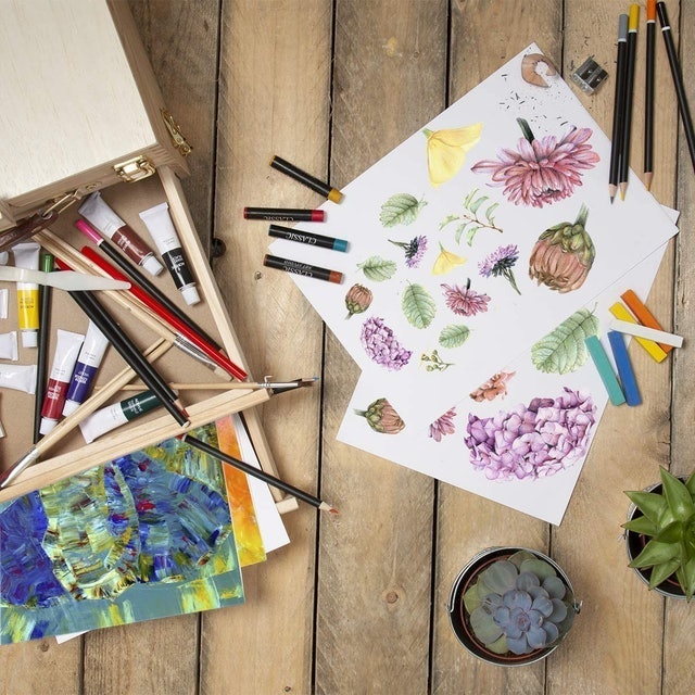 Complete Mixed Media Box Easel Set 3