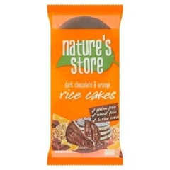 Chocolate Orange Rice Cakes
