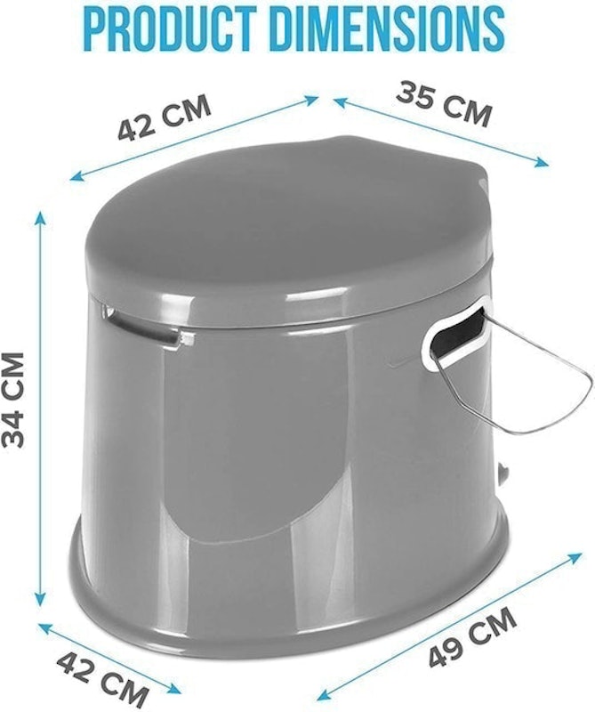 Lightweight and Portable Camping Toilet 4
