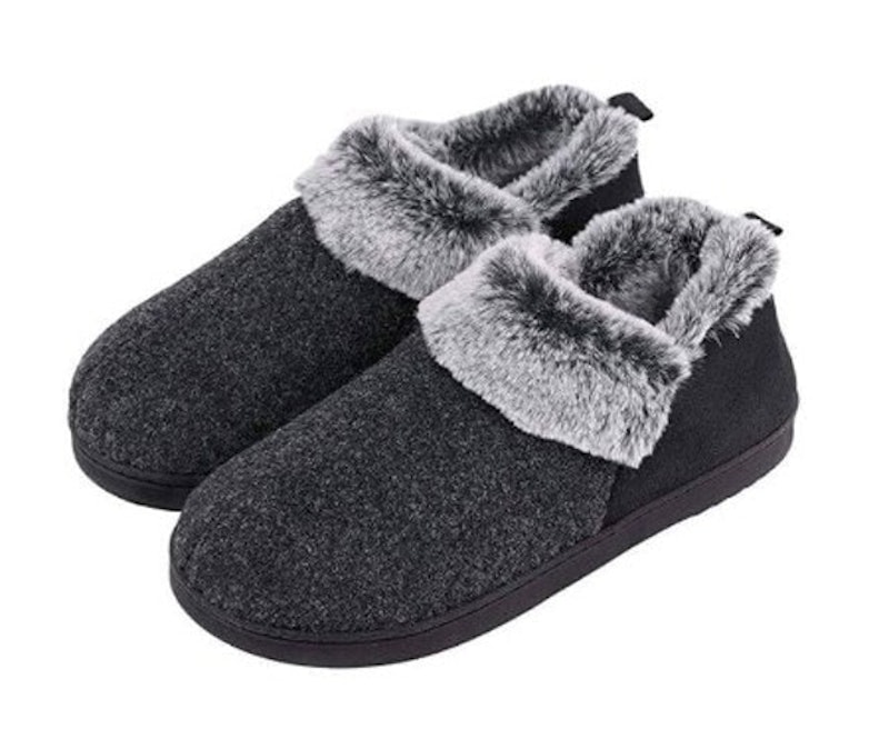Wool-Like Fleece Clog Slippers 1