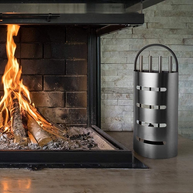 4-Piece Fireplace Tool Set 3
