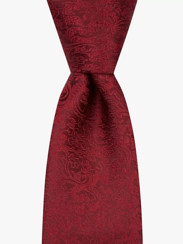 Floral Silk Tie 1