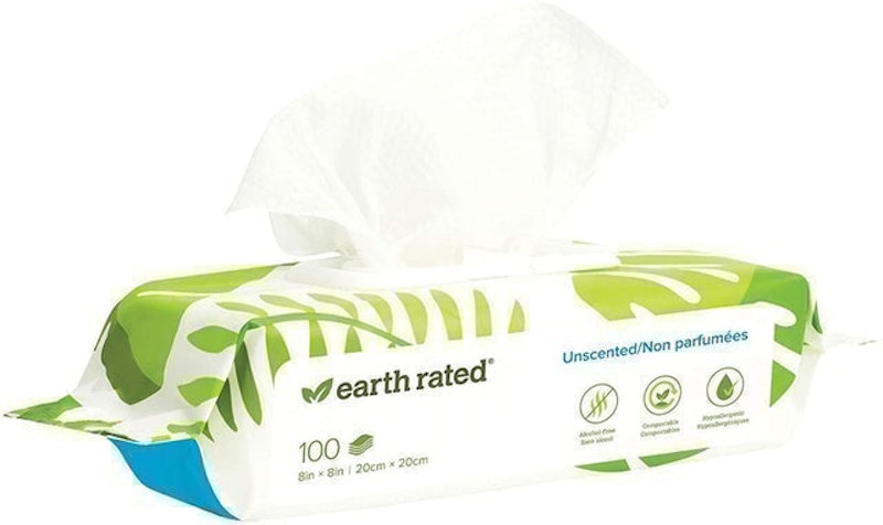 Hypoallergenic Unscented Biobased Dog Wipes 1