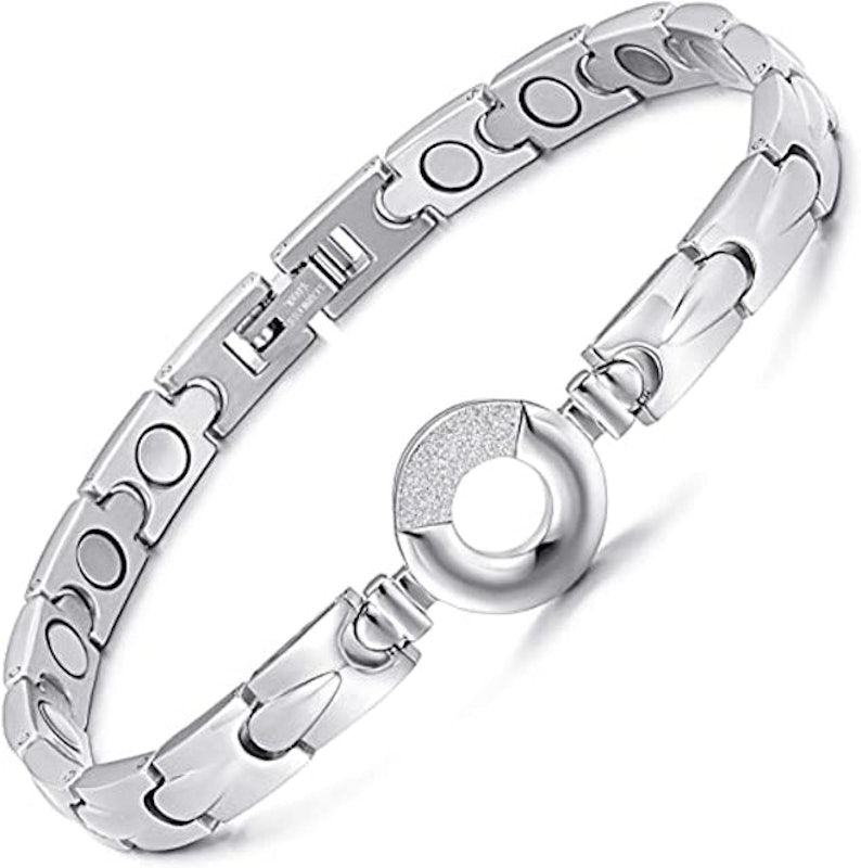 Elegant Titanium Steel Health Magnetic Therapy Bracelet 1