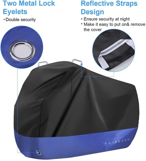 210D Premium Fabric Bike Cover  3