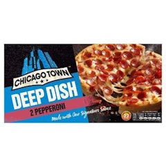 5. Chicago Town Deep Dish Pepperoni Pizzas