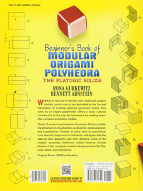 Beginner’s Book of Modular Origami Polyhedra: The Platonic Solids  2