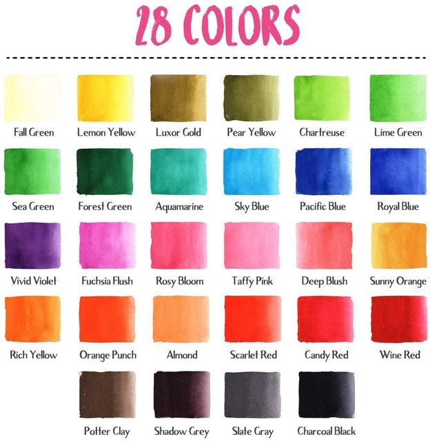 Watercolour Brush Pens 2
