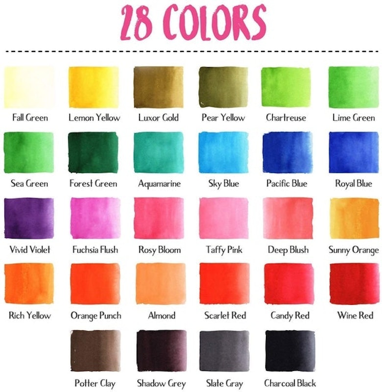 Watercolour Brush Pens 2