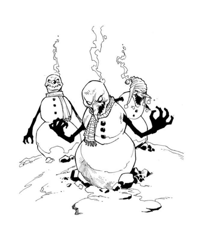 House of Fear: Attack of the Killer Snowmen and Other Stories 2